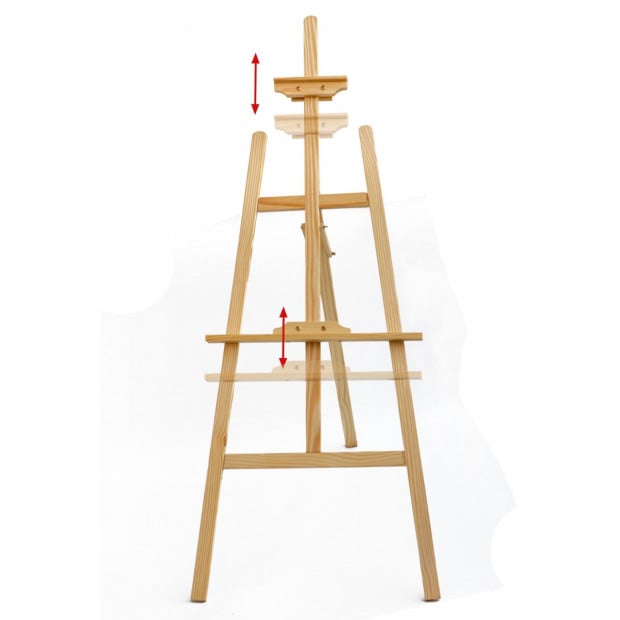 Pine Wood Easel Artist Art Display Painting Shop Tripod Stand Wedding