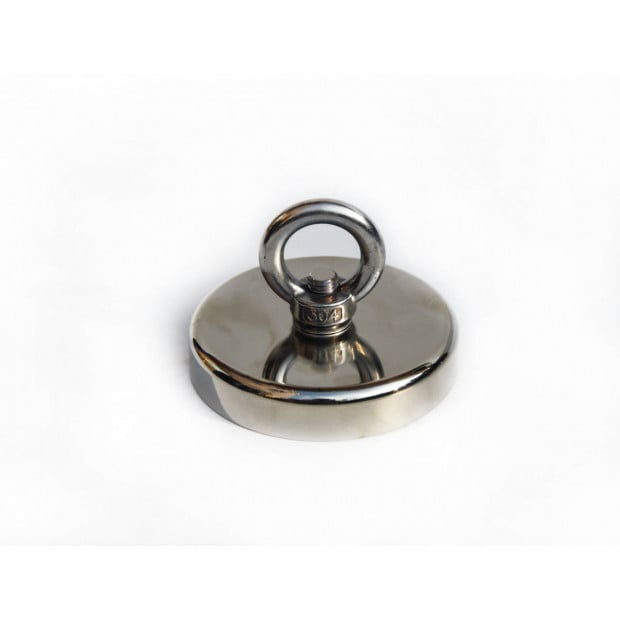 400kg Salvage Strong Recovery Magnet Neodymium Hook Treasure Hunting