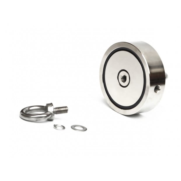 700kg Salvage Strong Recovery Magnet Neodymium Hook Treasure Hunting Image 4