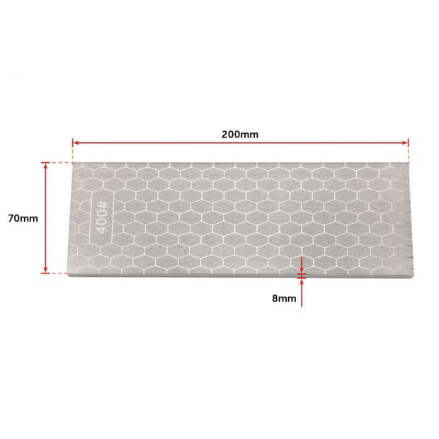 Double-sided Diamond Knife Sharpeners Sharpening Stone W/ Stone Holder Image 8