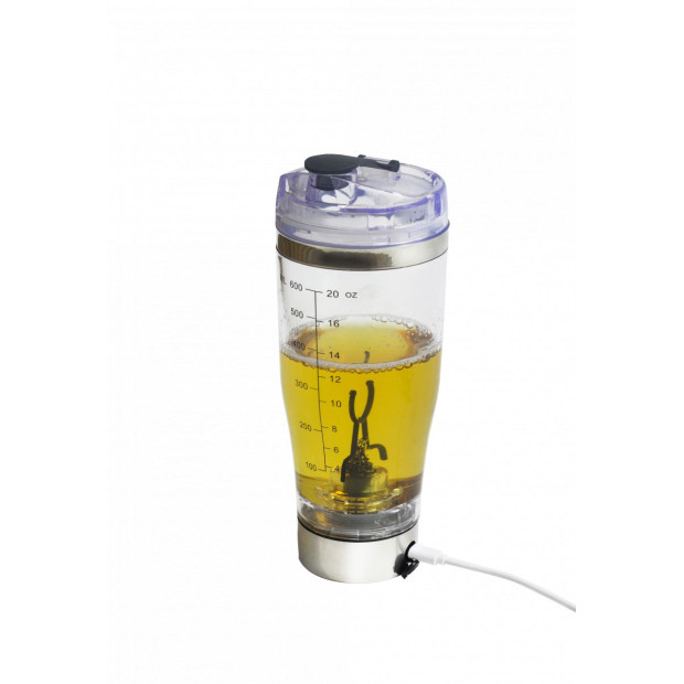 600ml Electric Smart Portable Blender Protein Shaker Detachable Mixer Image 4