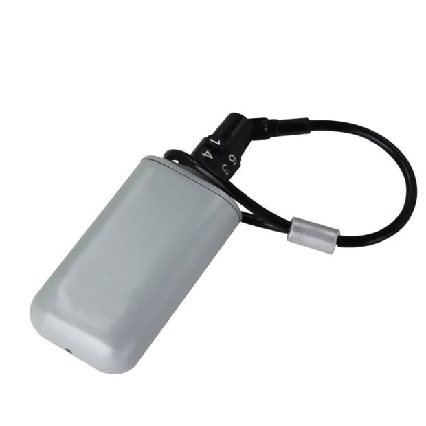 Lock Box Preset Combination Portable Key Safe With 6 In. Cable Lanyard Image 4