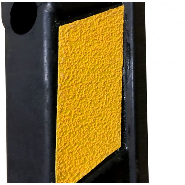180cm Heavy Duty Rubber Curb Parking Guide Wheel Driveway Stopper Image 2