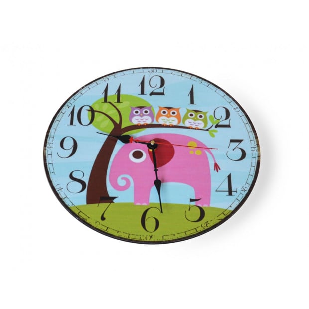 Large Kids Wall Clock Image 3