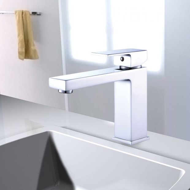 Basin Mixer Tap Faucet -kitchen Laundry Bathroom Sink 81H55-CHR
