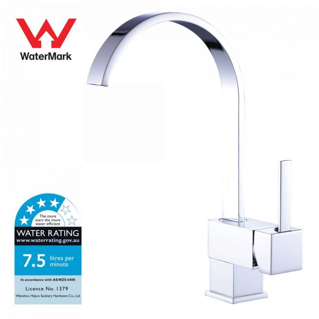Basin Mixer Tap Faucet -kitchen Laundry Bathroom Sink 82H08-CHR Image 5