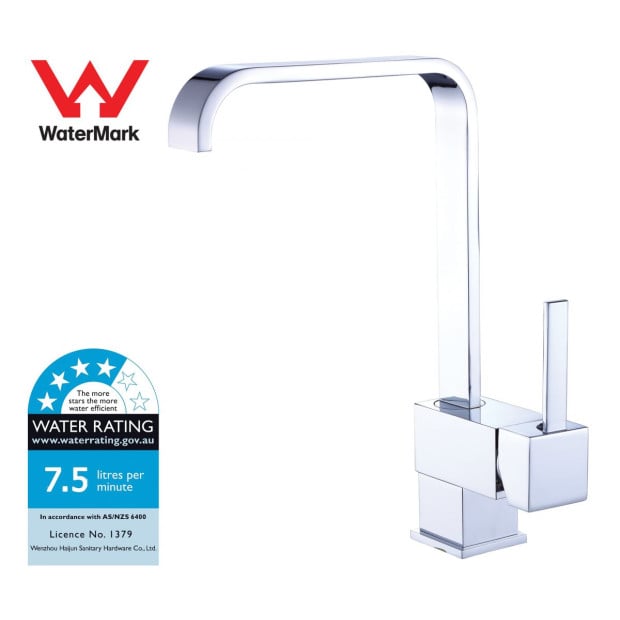 Basin Mixer Tap Faucet -kitchen Laundry Bathroom Sink 82H08G-CHR Image 4