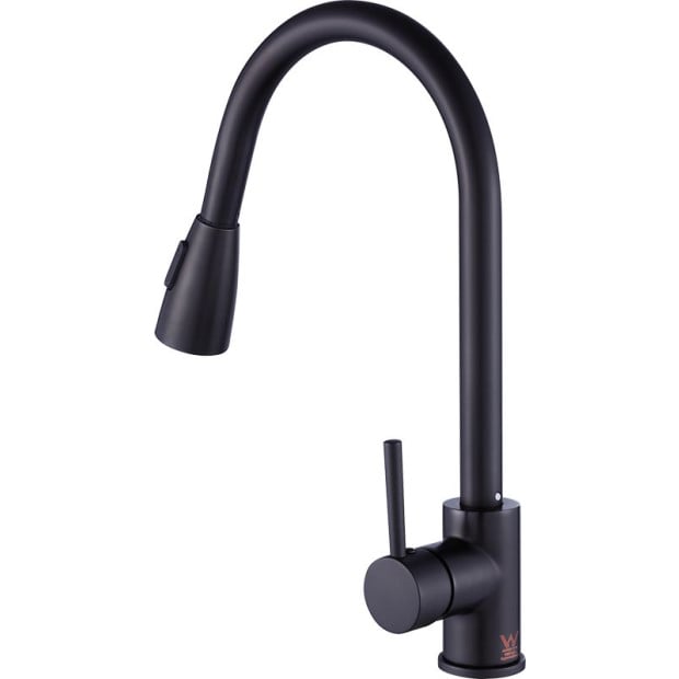Basin Mixer Tap Faucet -kitchen Laundry Bathroom Sink 82H11-MB Image 8