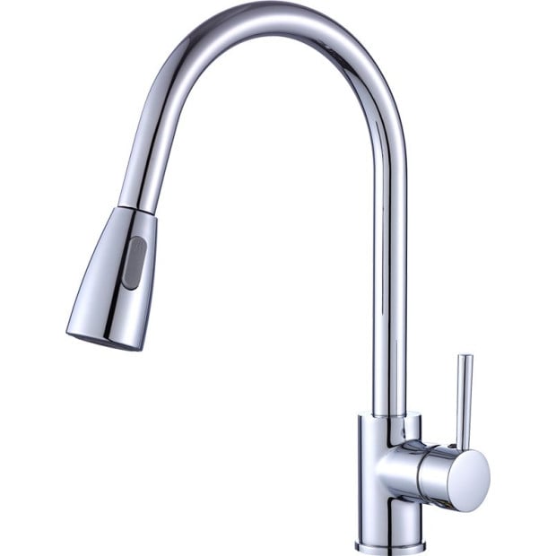 Basin Mixer Tap Faucet -kitchen Laundry Bathroom Sink 82H11-CHR Image 5