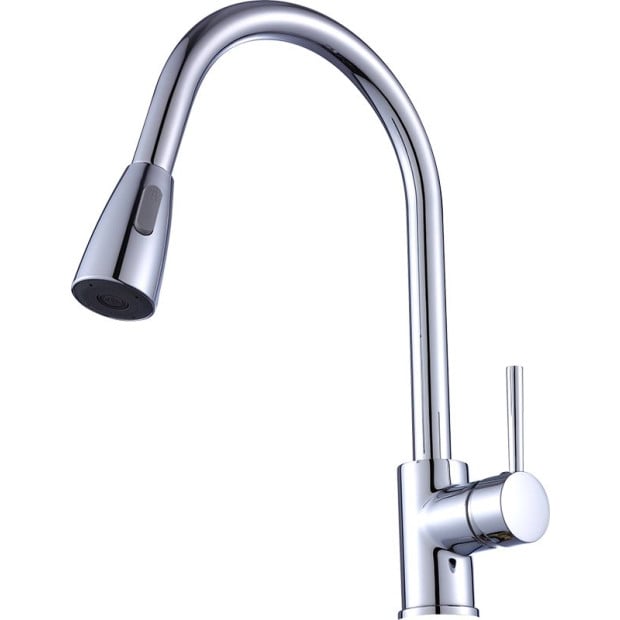 Basin Mixer Tap Faucet -kitchen Laundry Bathroom Sink 82H11-CHR Image 6