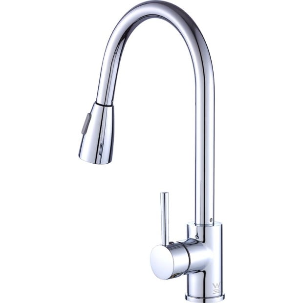 Basin Mixer Tap Faucet -kitchen Laundry Bathroom Sink 82H11-CHR Image 8