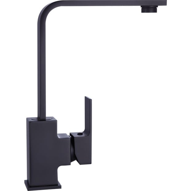 Kitchen Mixer Tap Faucet - Laundry Bathroom Sink Matte Black Finish Image 8