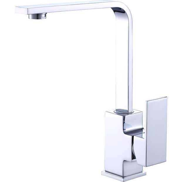 Kitchen Mixer Tap Faucet - Laundry Bathroom Sink Polished Chrome Finish Image 5
