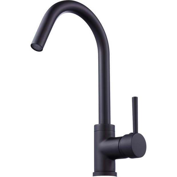 Kitchen Mixer Tap Faucet Basin Laundry Sink - Black Image 6