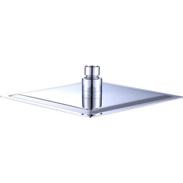 200mm Shower Head Square 304ss Polished Chrome Finish Image 3