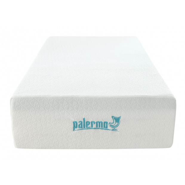 Palermo Single Mattress 30cm Memory Foam Green Tea Infused Certipur Image 2