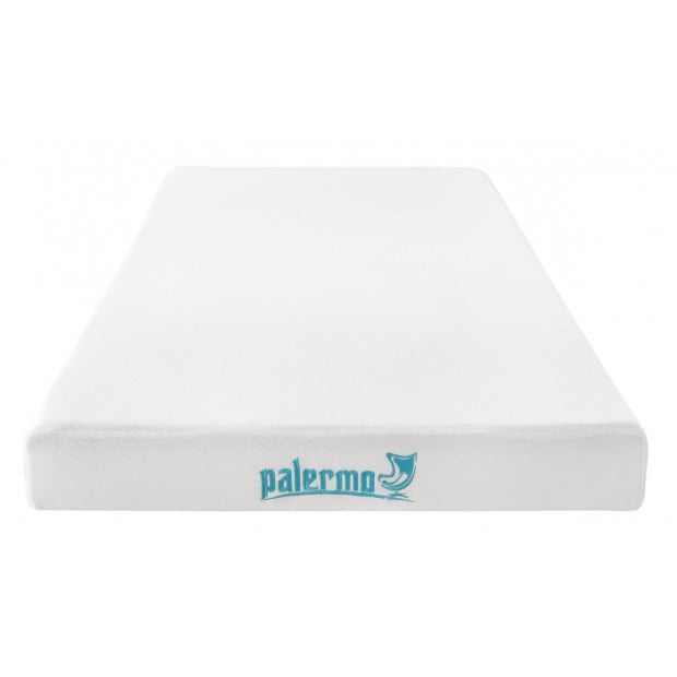 Palermo King Single Mattress Memory Foam Green Tea Infused Certipur Image 2
