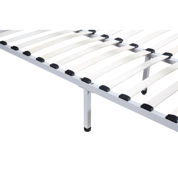 4 Four Poster King Bed Frame - White Image 4