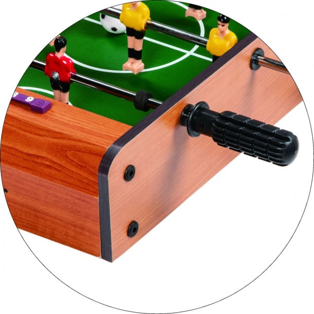 Foosball Games Soccer Table Kids Portable Toy Gift Image 4