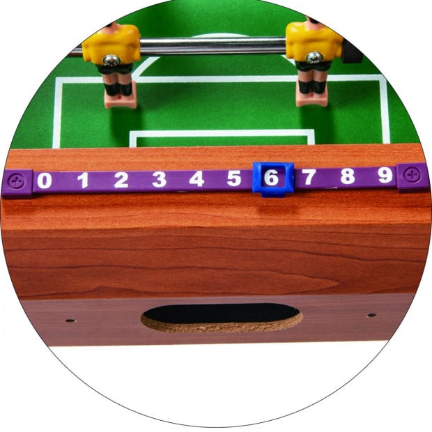 Foosball Games Soccer Table Kids Portable Toy Gift Image 6