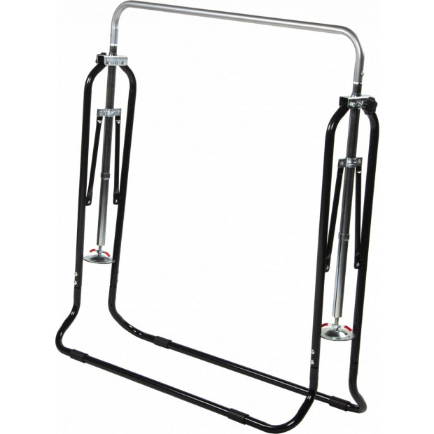 Kids Gymnastics Bars Training Horizontal Bar Monkey Kip Bar Black Image 8