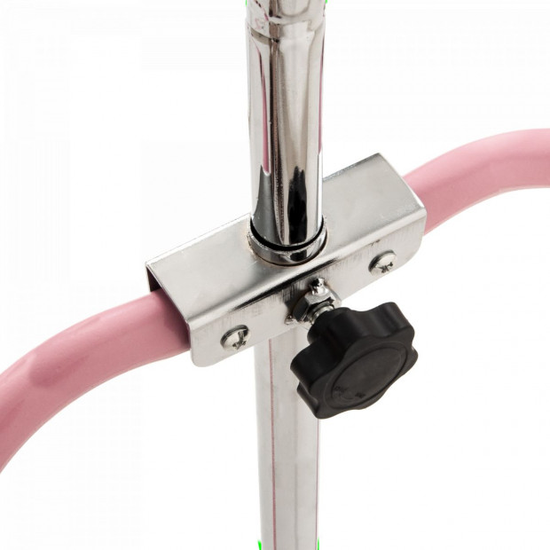 Kids Gymnastics Bars Training Horizontal Bar Monkey Kip Bar Pink Image 8