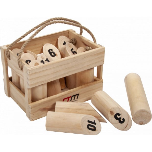 Number Toss Wooden Set Outdoor Games With Carry Case Image 4