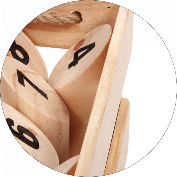 Number Toss Wooden Set Outdoor Games With Carry Case Image 5