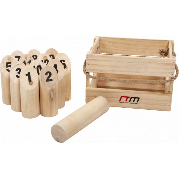 Number Toss Wooden Set Outdoor Games With Carry Case Image 6