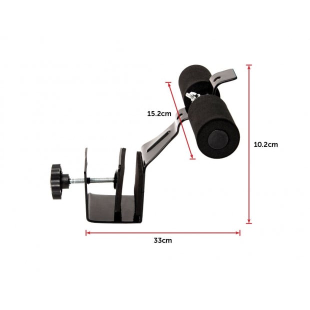 Doorway Situp Bar Under Door Sit Up Attachment Ab Crunch Workout Image 8