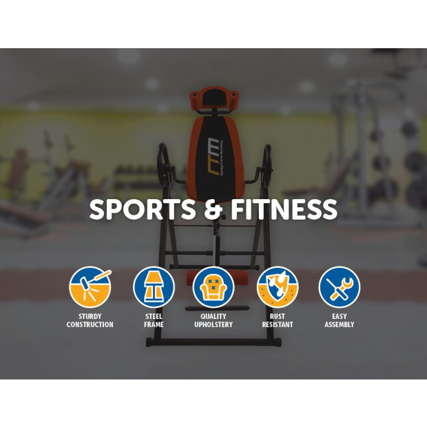 Inversion Gravity Stretcher Inverter Foldable Home Gym Bench RTM Image 4