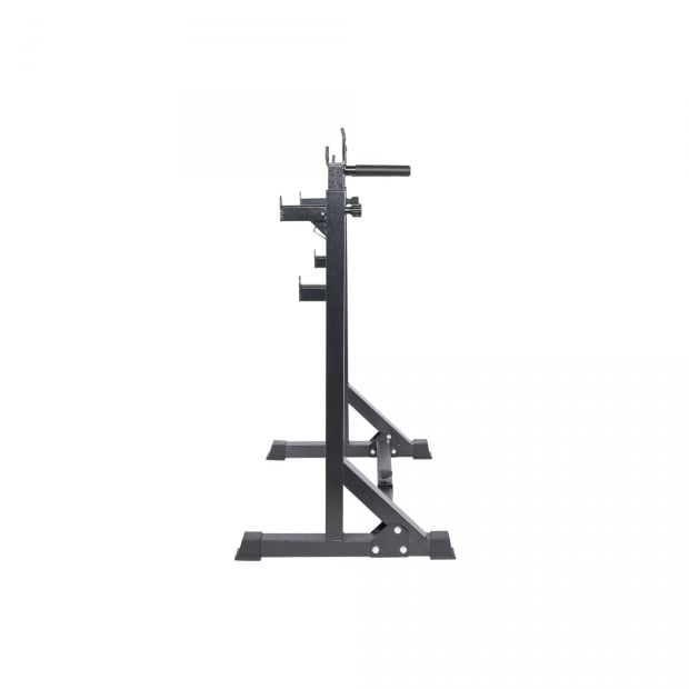 Rack Adjustable Pair Fitness Exercise Weight Lifting Gym Barbell Stand Image 8