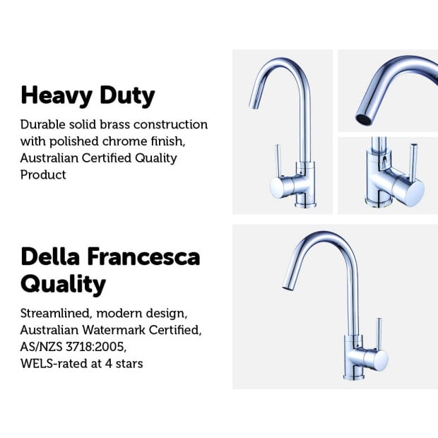 Kitchen Mixer Tap Faucet Basin Laundry Sink Image 3