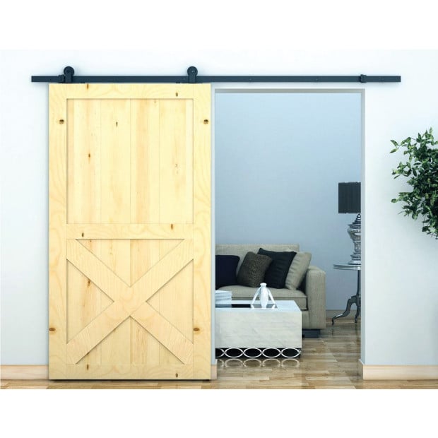 2.4m Sliding Barn Door Hardware Image 2