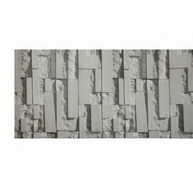Wallpaper Brick Pattern 3d Textured Non-woven Wall Paper Roll Image 2