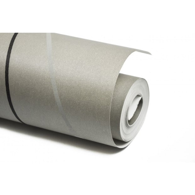 Wallpaper Flocking Simple Curves Non-woven Wall Paper Roll Image 5
