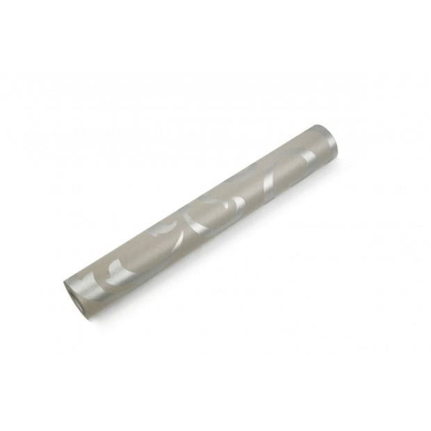 Wallpaper Silver Flower Pattern Non-woven Wall Paper Roll Image 5
