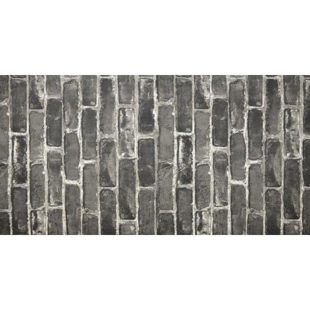 Wallpaper Faux Vintage Brick Pattern Wall Paper Roll Image 2