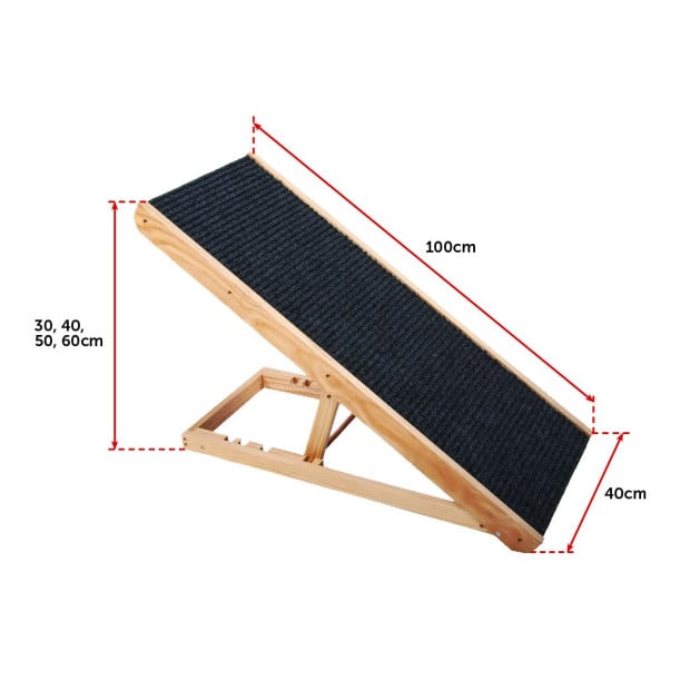 Dog Ramp Pet Ramp Adjustable Heights Portable Image 8