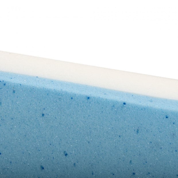 Cool Gel Memory Foam Bed Wedge Pillow Cushion Neck Back Support Sleep Image 6