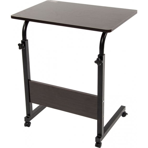 Mobile Laptop Desk Bed Stand Computer Table Adjustable Bedside Table Image 5