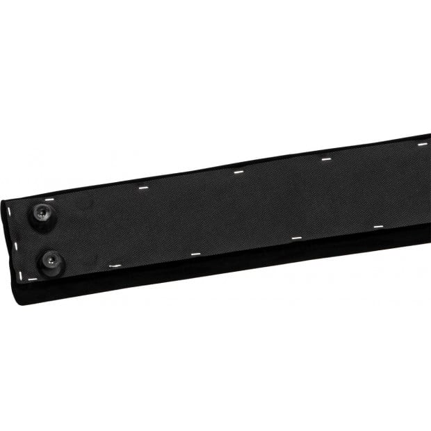 2.4m (8ft) Gymnastics Folding Balance Beam Black Synthetic Suede Image 8