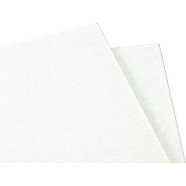 5 Pack Of 50x60cm Artist Blank Stretched Canvas White Acrylic Wood Image 6