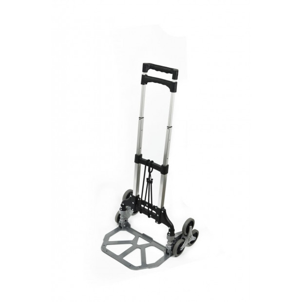 Stair Climbing Trolley 6 Wheels Aluminium Folding Hand Cart Image 2