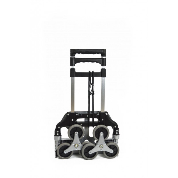 Stair Climbing Trolley 6 Wheels Aluminium Folding Hand Cart Image 4