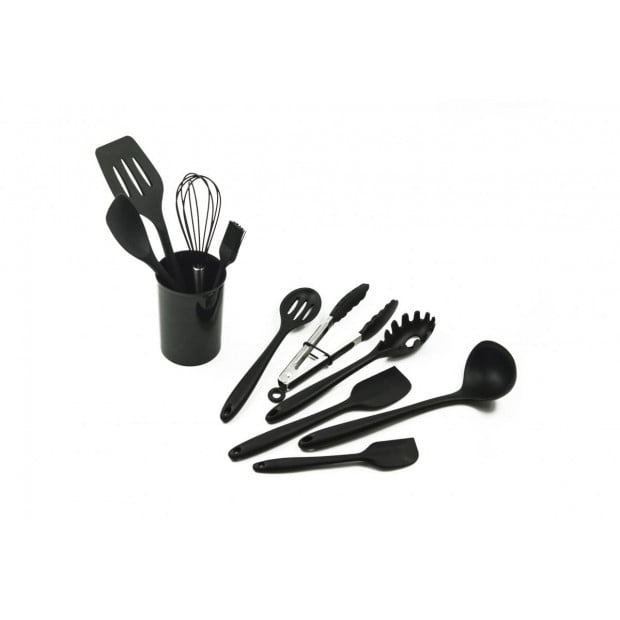 11pcs Kitchen Utensil Set Silicone Heat-resistant Non-stick Kit Image 2