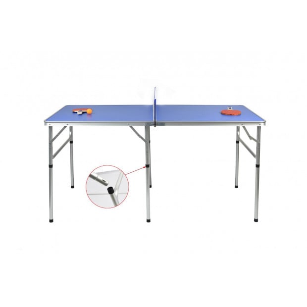 152cm Portable Tennis Table, Folding Ping Pong Table Game Set Image 4