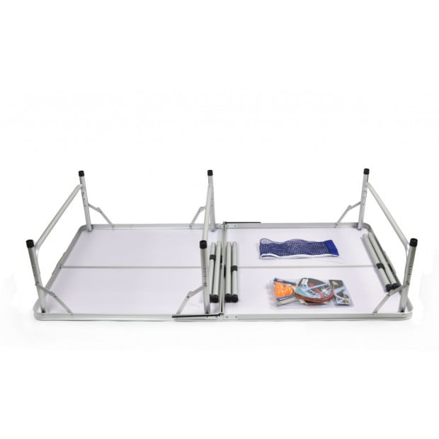 152cm Portable Tennis Table, Folding Ping Pong Table Game Set Image 6