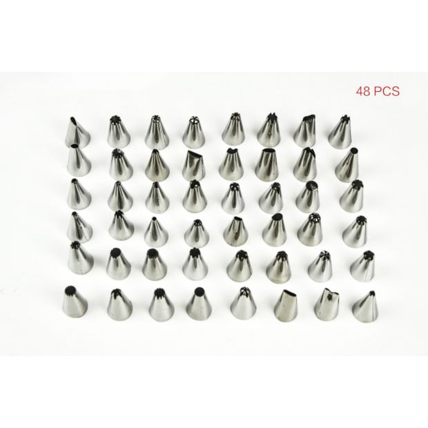 164pcs Cake Decorating Kit Turntable Rotating Baking Nozzles Image 2