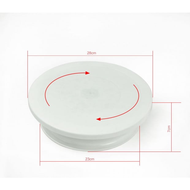 164pcs Cake Decorating Kit Turntable Rotating Baking Nozzles Image 6